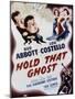 Hold That Ghost, Bud Abbott, Lou Costello, The Andrews Sisters, Ted Lewis, 1941-null-Mounted Art Print