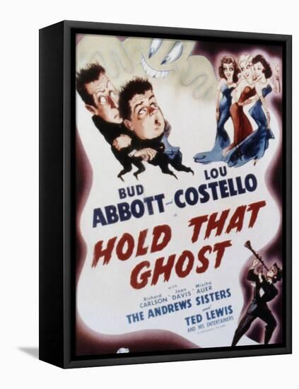 Hold That Ghost, Bud Abbott, Lou Costello, The Andrews Sisters, Ted Lewis, 1941-null-Framed Stretched Canvas