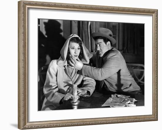 Hold That Ghost, Joan Davis, Lou Costello, 1941-null-Framed Photo