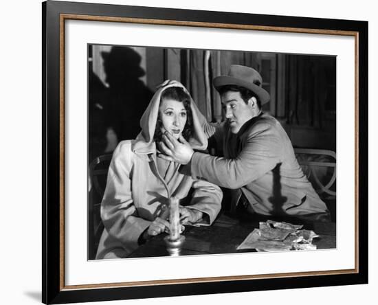 Hold That Ghost, Joan Davis, Lou Costello, 1941-null-Framed Photo