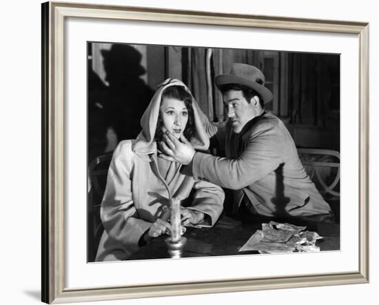 Hold That Ghost, Joan Davis, Lou Costello, 1941-null-Framed Photo