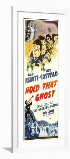 Hold That Ghost, Lou Costello, Bud Abbott, Andrews Sisters, 1941-null-Framed Art Print