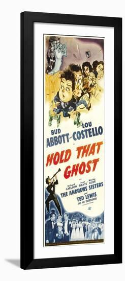 Hold That Ghost, Lou Costello, Bud Abbott, Andrews Sisters, 1941-null-Framed Premium Giclee Print