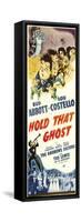 Hold That Ghost, Lou Costello, Bud Abbott, Andrews Sisters, 1941-null-Framed Stretched Canvas