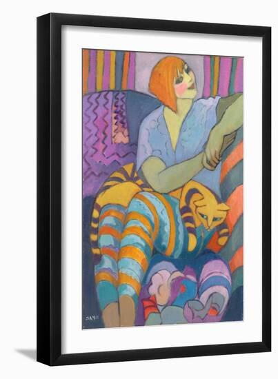 Hold That Tiger-Jeanette Lassen-Framed Giclee Print