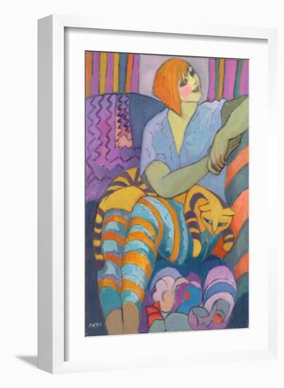 Hold That Tiger-Jeanette Lassen-Framed Giclee Print