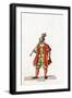 Holder of a Sceptre, Costume Design for Shakespeare's Play, Henry VIII, 19th Century-null-Framed Giclee Print