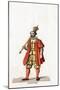 Holder of a Sceptre, Costume Design for Shakespeare's Play, Henry VIII, 19th Century-null-Mounted Giclee Print