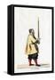 Holder of a Sword, Costume Design for Shakespeare's Play, Henry VIII, 19th Century-null-Framed Stretched Canvas