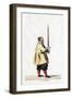 Holder of a Sword, Costume Design for Shakespeare's Play, Henry VIII, 19th Century-null-Framed Giclee Print