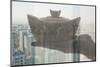 Holding Chinese New Year Gold Ingot, Day City View-XiXinXing-Mounted Photographic Print