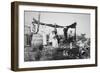 Holding Down a Lot at Guthrie, 1889 (B/W Photo)-American Photographer-Framed Giclee Print