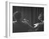 Holding Hands is a Symbol of Happy Marriage-Nina Leen-Framed Photographic Print