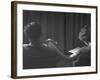 Holding Hands is a Symbol of Happy Marriage-Nina Leen-Framed Photographic Print