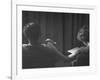 Holding Hands is a Symbol of Happy Marriage-Nina Leen-Framed Photographic Print