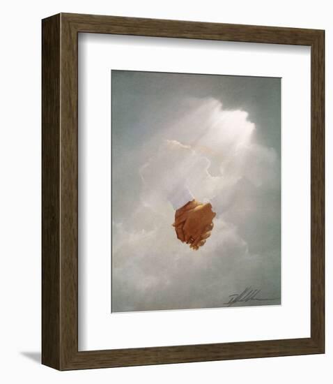 Holding Hands-Danny Hahlbohm-Framed Art Print