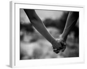 Holding Hands-Kevin Lange-Framed Photographic Print