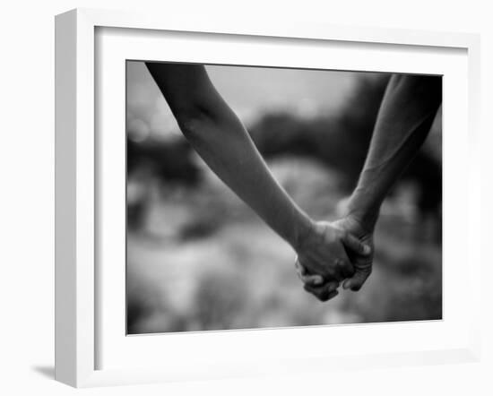 Holding Hands-Kevin Lange-Framed Photographic Print