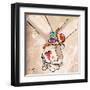 Holding Hands-Jodi Pedri-Framed Art Print