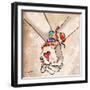 Holding Hands-Jodi Pedri-Framed Art Print