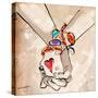 Holding Hands-Jodi Pedri-Stretched Canvas