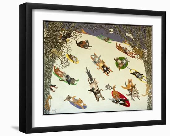 Holding On, 2011-Pat Scott-Framed Giclee Print