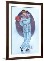 Holding Present-Judy Mastrangelo-Framed Giclee Print