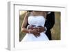 Holding the Bride-Villiers Steyn-Framed Photographic Print