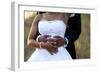 Holding the Bride-Villiers Steyn-Framed Photographic Print