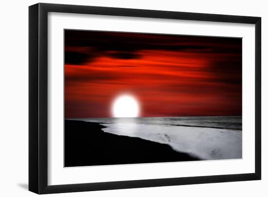 Holding Up-Philippe Sainte-Laudy-Framed Photographic Print