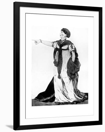 Holdl! - Pizarro - Hear Me! If Not Always Justly, at Least Act Always Greatly, 1799-Robert Dighton-Framed Giclee Print