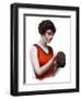 "Hole in Bathing Cap,"August 4, 1923-Charles A. MacLellan-Framed Giclee Print