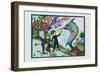 Hole in Fairyland-Rosa C. Petherick-Framed Art Print