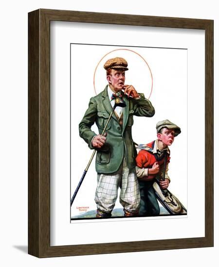 "Hole in One,"September 11, 1926-Lawrence Toney-Framed Giclee Print