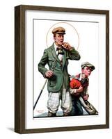 "Hole in One,"September 11, 1926-Lawrence Toney-Framed Giclee Print