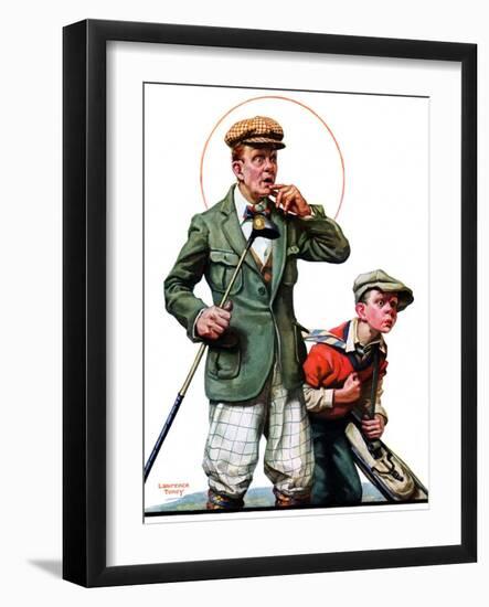 "Hole in One,"September 11, 1926-Lawrence Toney-Framed Giclee Print