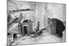 Hole Made by Robbers to Gain Admission to Tutankhamun's Tomb, Egypt, 1933-1934-null-Mounted Giclee Print