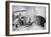 Hole Made by Robbers to Gain Admission to Tutankhamun's Tomb, Egypt, 1933-1934-null-Framed Giclee Print