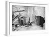 Hole Made by Robbers to Gain Admission to Tutankhamun's Tomb, Egypt, 1933-1934-null-Framed Giclee Print