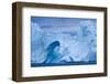 Hole Melted in Iceberg in Disko Bay in Greenland-Paul Souders-Framed Photographic Print