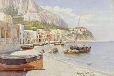 Marina Grande, Capri-Holgar Hvitfeld Jerichau-Framed Giclee Print