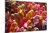 Holi Celebration in Dauji Temple, Dauji, Uttar Pradesh, India, Asia-Godong-Mounted Photographic Print