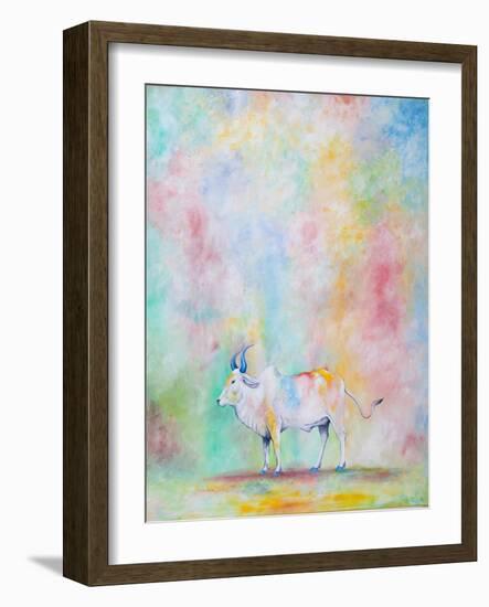 Holi Cow, 2014-Rebecca Campbell-Framed Giclee Print