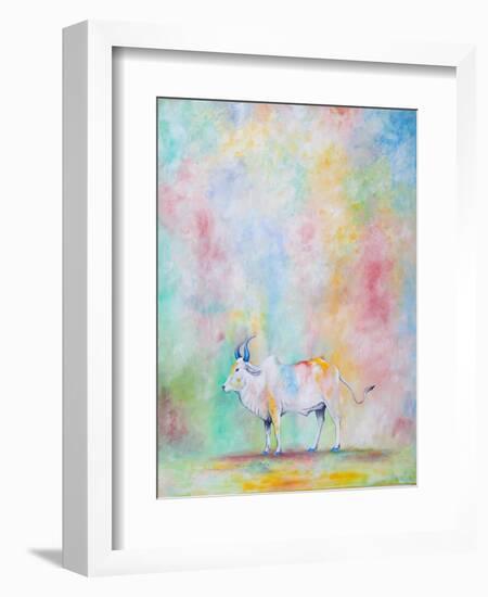 Holi Cow, 2014-Rebecca Campbell-Framed Giclee Print