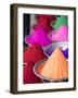 Holi Powder Paint for Sale in Mysore, Karnataka, India-David H. Wells-Framed Photographic Print