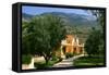 Holiday Apartments, Lourdas, Kefalonia, Greece-Peter Thompson-Framed Stretched Canvas