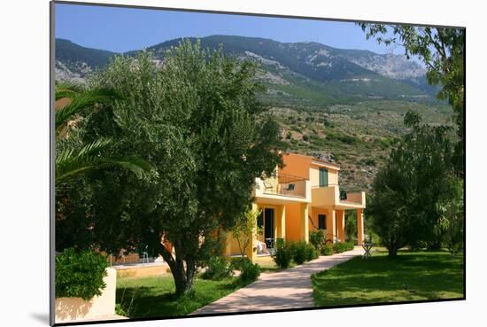 Holiday Apartments, Lourdas, Kefalonia, Greece-Peter Thompson-Mounted Photographic Print