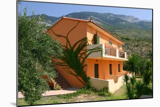 Holiday Apartments, Lourdas, Kefalonia, Greece-Peter Thompson-Mounted Photographic Print