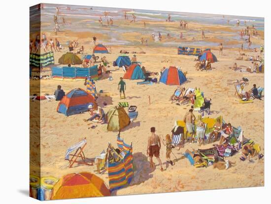 Holiday Beach, 2012-Martin Decent-Stretched Canvas