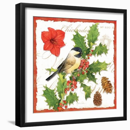 Holiday Birds I-Julie Paton-Framed Art Print